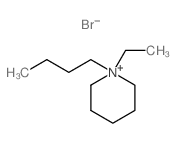 Piperidinium,1-butyl-1-ethyl-, bromide (1:1) Structure