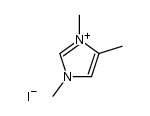 1,3,4(5)-trimethylimidazolium iodide Structure