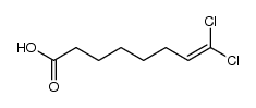 8,8-dichloro-oct-7-enoic acid结构式