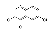 3,4,6-Trichloroquinoline Structure
