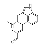 Chanoclavin-I-aldehyd Structure