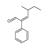 (±)-2-phenyl-4-methyl-2-hexenal结构式