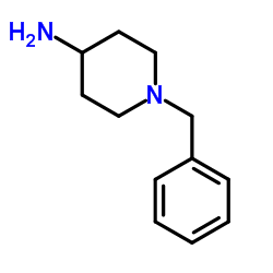 1-Benzylpiperidin-4-amin Structure