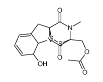 Gliotoxin monoacetate结构式