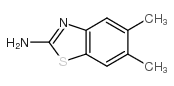 2-amino-5,6-dimethylbenzothiazole Structure