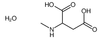 N-METHYL-DL-ASPARTIC ACID MONOHYDRATE Structure