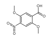 2,5-dimethoxy-4-nitro-benzoic acid Structure