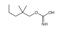 2,2-Dimethyl-1-pentanol carbamate Structure