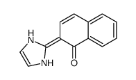 2-(1H-IMIDAZOL-2-YL)-NAPHTHALEN-1-OL结构式