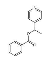 1-(4-Pyridyl)ethyl benzoate结构式