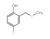 4-chloro-2-(methylsulfanylmethyl)phenol Structure
