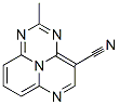 2-Methyl-1,3,6,9b-tetraazaphenalene-4-carbonitrile structure