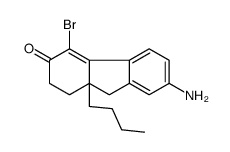 7-amino-4-bromo-9a-butyl-2,9-dihydro-1H-fluoren-3-one Structure