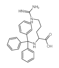 N2-Trityl-L-arginine Structure