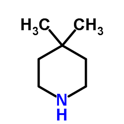 4,4-二甲基哌啶结构式