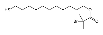 2-溴-2-甲基丙酸11-巯基十一烷基酯图片