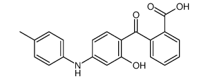 2-[2-hydroxy-4-(4-methylanilino)benzoyl]benzoic acid Structure