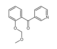 [2-(Methoxymethoxy)phenyl](3-pyridinyl)methanone Structure