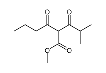 2-isobutyryl-3-oxo-hexanoic acid methyl ester Structure