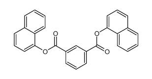 dinaphthalen-1-yl benzene-1,3-dicarboxylate Structure