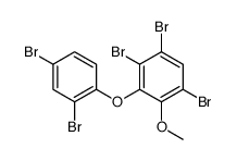 1,2,5-tribromo-3-(2,4-dibromophenoxy)-4-methoxybenzene结构式