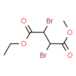 Butanedioic acid, 2,3-dibromo-, ethyl methyl ester (9CI)结构式