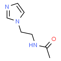 Acetamide, N-[2-(1H-imidazol-1-yl)ethyl]- (9CI) structure