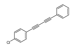 1-chloro-4-(4-phenylbuta-1,3-diynyl)benzene结构式