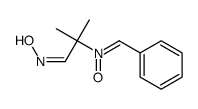 N-[(1E)-1-hydroxyimino-2-methylpropan-2-yl]-1-phenylmethanimine oxide Structure
