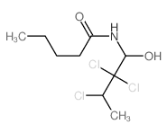 Pentanamide, N-(2,2,3-trichloro-1-hydroxybutyl)-结构式