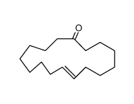 (E)-8-cyclohexadecen-1-one结构式