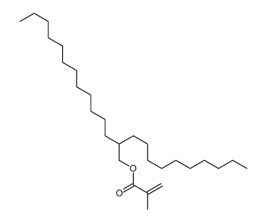 2-decyltetradecyl 2-methylprop-2-enoate结构式