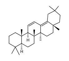 Oleana-11,13(18)-diene结构式