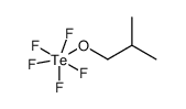 pentafluoro-isobutoxy-λ6-tellane Structure