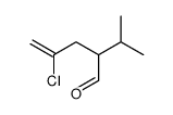 4-chloro-2-propan-2-ylpent-4-enal结构式