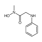 2-anilino-N-hydroxy-N-methylacetamide Structure