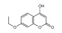 7-ethoxy-4-hydroxychromen-2-one结构式