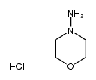 N-Amino-morpholine hydrochloride结构式