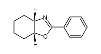 cis-3a,4,5,6,7,7a-hexahydro-2-phenylbenzoxazole Structure