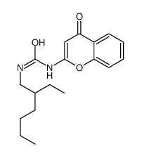 1-(2-ethylhexyl)-3-(4-oxochromen-2-yl)urea Structure