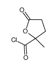 2-Furancarbonyl chloride, tetrahydro-2-methyl-5-oxo- (9CI) picture