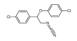 2-(4-chlorophenyloxy)-2-(4-chlorophenyl)ethyl azide Structure