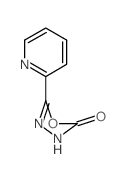 5-pyridin-2-yl-3H-1,3,4-oxadiazol-2-one结构式