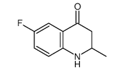 6-fluoro-2-methyl-2,3-dihydro-1H-quinolin-4-one Structure