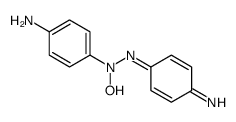 N-(4-aminophenyl)-N-[(4-iminocyclohexa-2,5-dien-1-ylidene)amino]hydroxylamine Structure