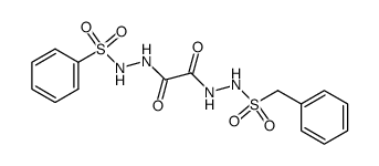 N1'-Phenylsulfonyl-N2'-benzylsulfonyloxalhydrazid Structure