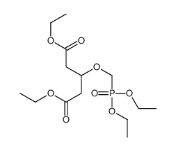 diethyl 3-(diethoxyphosphorylmethoxy)pentanedioate Structure