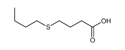 4-butylsulfanylbutanoic acid结构式
