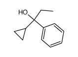 α-Cyclopropyl-α-ethylbenzylalkohol Structure