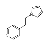 Pyridine,4-[2-(1H-pyrrol-1-yl)ethyl]-结构式